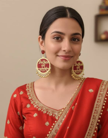 Dulhan & Dulhe Glitter Earrings