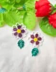 Bloom Pop Floral Acrylic Earring