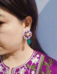 Bloom Pop Floral Acrylic Earring
