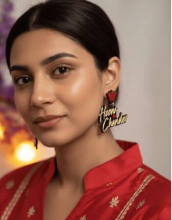 Personalized Name Earrings – Custom Acrylic Stylish Earrings for Women