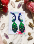 Elegant Peacock Acrylic Earring