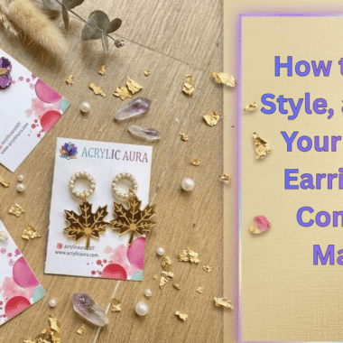 How to Style Acrylic Stud Earrings Daily?