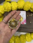 Diwali Acrylic Earrings – Golden Patakha Design